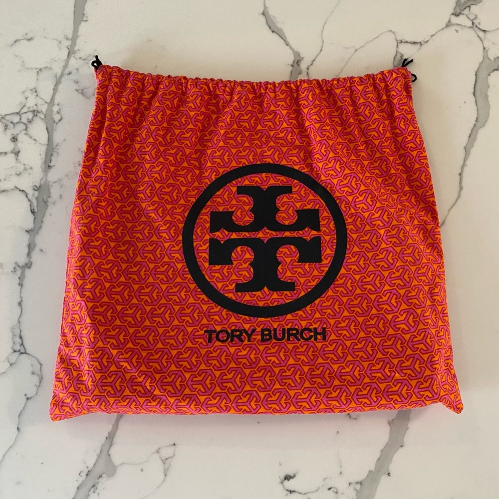Tory Burch Clayton Classic REVA Clutch Black with dust bag - Picture 9 of 11